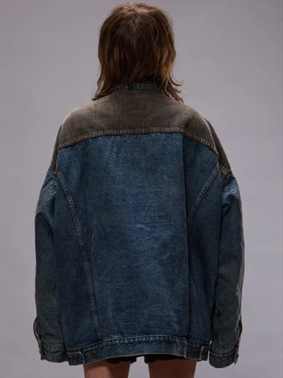 R13 Lacey Trucker Jacket