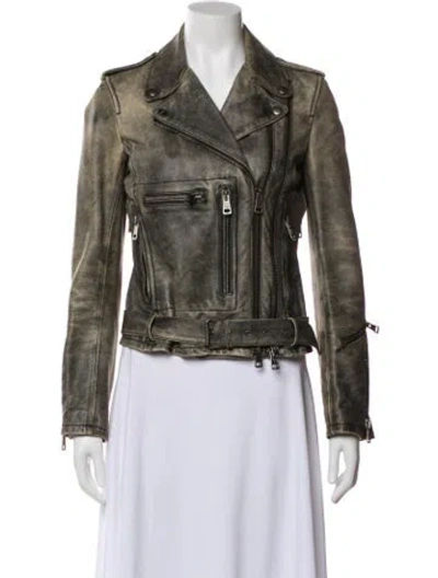 Pre-owned R13 Leather Biker Jacket