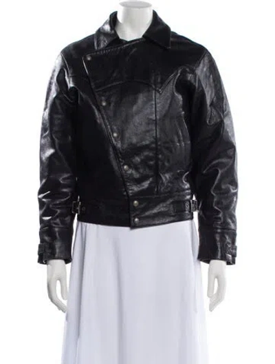 Pre-owned R13 Leather Biker Jacket W/ Tags In Black