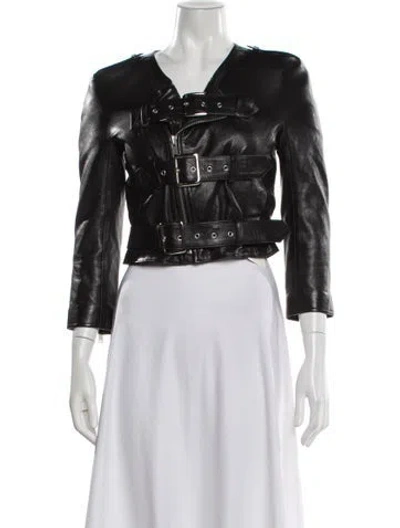 Pre-owned R13 Leather Biker Jacket W/ Tags In Black