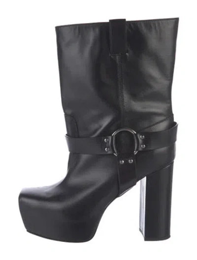 Pre-owned R13 Leather Boots In Black