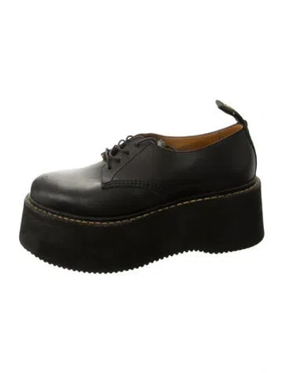 Pre-owned R13 Leather Chunky Sneakers In Black