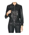 R13 Berlin Leather Jacket In Black