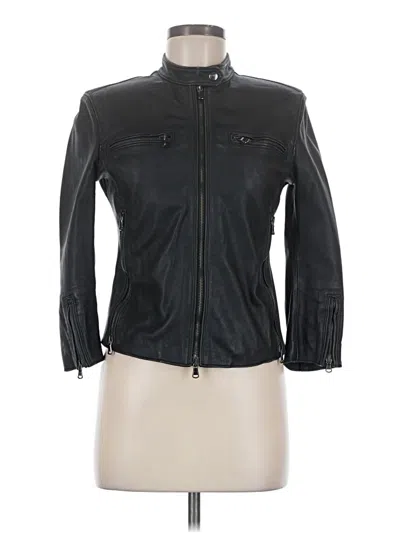 Pre-owned R13 Leather Jacket In Black