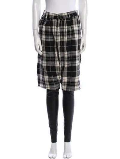 Pre-owned R13 Leather Skinny Leg Pants In Black