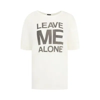 Pre-owned R13 Leave Me Alone Relaxed T 'ecru White' | Women's Size Xs