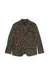 R13 Leopard-print Buttoned Blazer In Multi