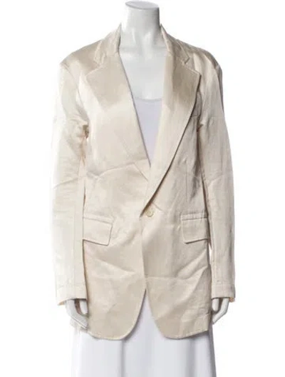 Pre-owned R13 Linen Blazer In Neutral