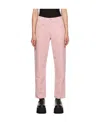 R13 Logo Logo Denim Trousers In Nude