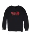 R13 Logo Long-sleeved Sweater In Black