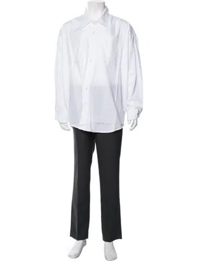 Pre-owned R13 Long Sleeve Dress Shirt W/ Tags In White