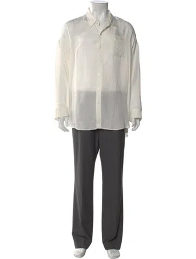 Pre-owned R13 Long Sleeve Shirt In Gray