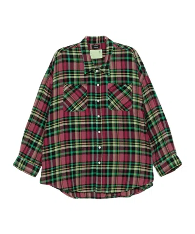 R13 Long Sleeve Shirt In Multi