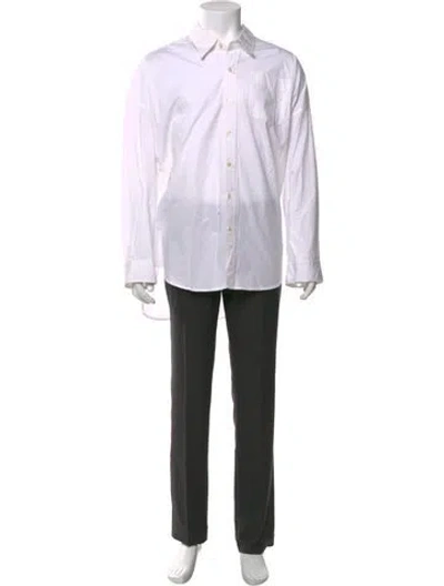Pre-owned R13 Long Sleeve Shirt In White