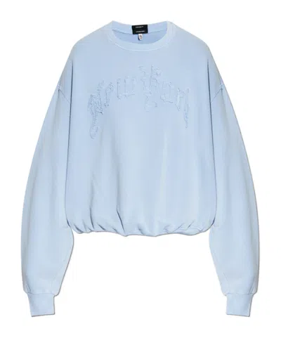 R13 Long Sleeve Sweatshirt In Blue