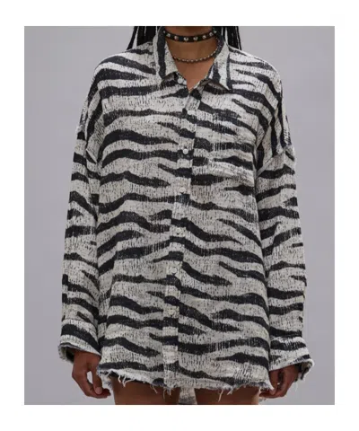 R13 Long-sleeved Shirt In Multi