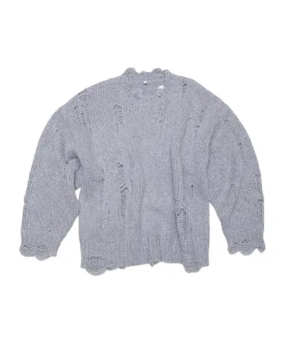 R13 Long-sleeved Sweater In Blue
