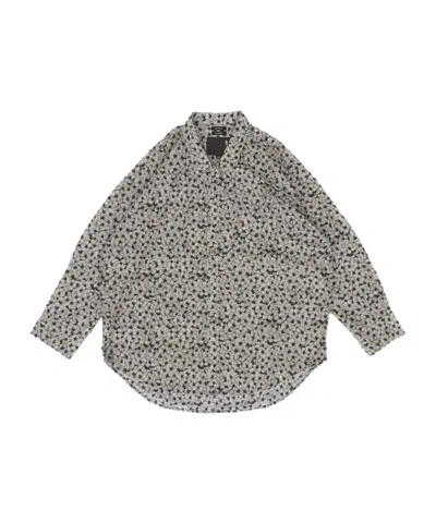 R13 Long-sleeved Shirt In Gray