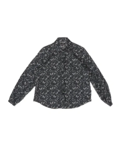 R13 Long-sleeved Shirt In Gray