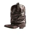 R13 Low Rider Medium Boots In Black