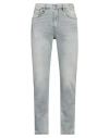 R13 Man Jeans Blue Size 30 Cotton, Elastane In Blue