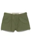 R13 Marianne Cargo Short In Green