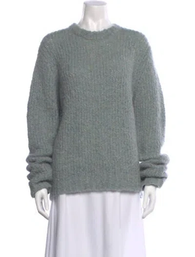 Pre-owned R13 Merino Wool Crew Neck Sweater In Blue