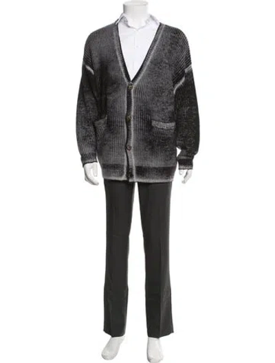 Pre-owned R13 Merino Wool V-neck Cardigan W/ Tags In Black