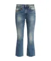 R13 Mid-rise Flared Jeans In Blue