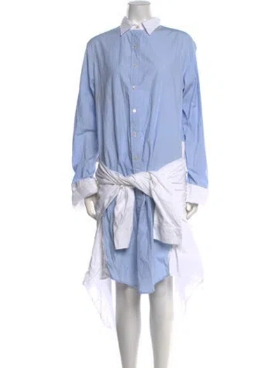 Pre-owned R13 Midi Length Dress In Blue