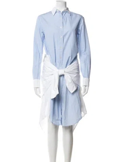 Pre-owned R13 Midi Length Dress W/ Tags In Blue