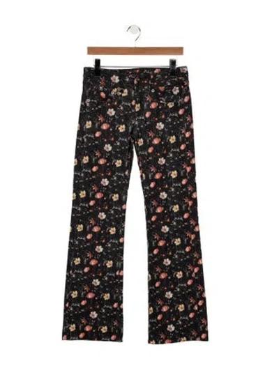 Pre-owned R13 Mid-rise Flared Jeans In Black