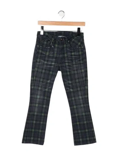 Pre-owned R13 Mid-rise Flared Jeans In Blue