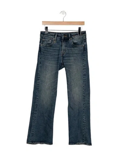 Pre-owned R13 Mid-rise Flared Jeans In Blue