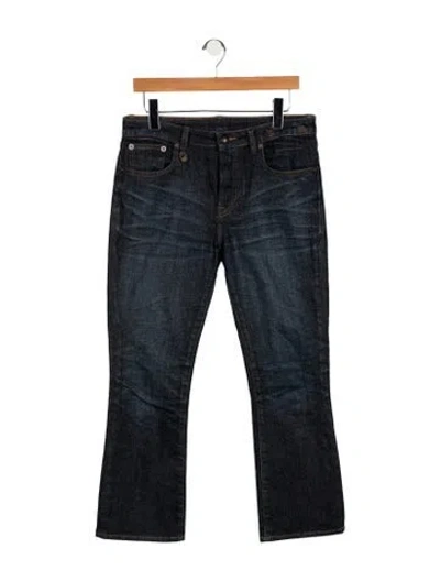 Pre-owned R13 Mid-rise Flared Jeans In Blue