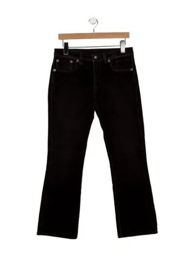 Pre-owned R13 Mid-rise Flared Jeans In Brown