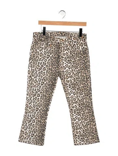 Pre-owned R13 Mid-rise Flared Jeans In Multicolor