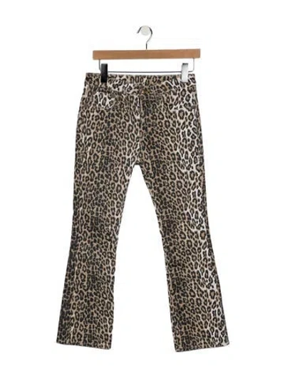 Pre-owned R13 Mid-rise Flared Jeans In Multicolor