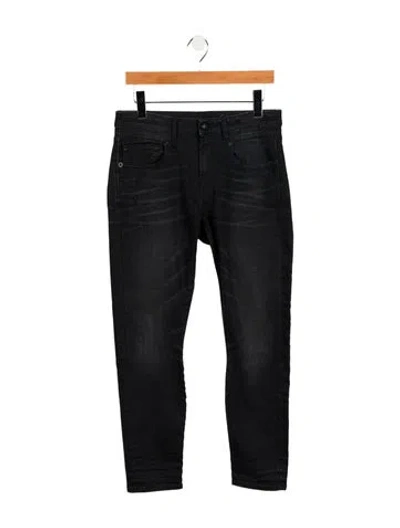 Pre-owned R13 Mid-rise Skinny Leg Jeans In Black
