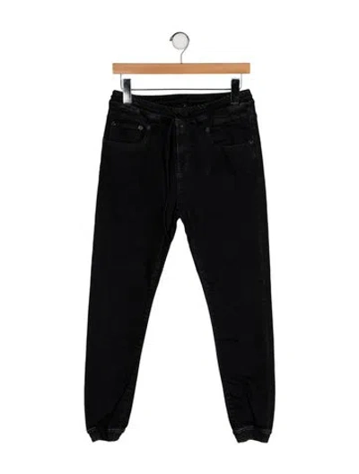 Pre-owned R13 Mid-rise Skinny Leg Jeans In Black
