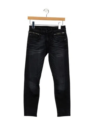 Pre-owned R13 Mid-rise Skinny Leg Jeans In Blue