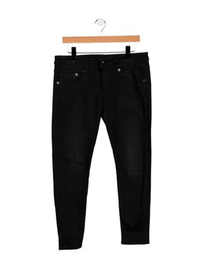 Pre-owned R13 Mid-rise Skinny Leg Jeans In Blue