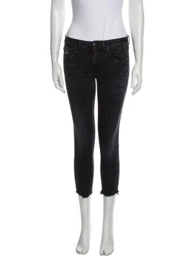 Pre-owned R13 Mid-rise Skinny Leg Jeans In Blue