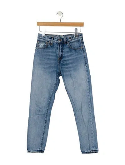 Pre-owned R13 Mid-rise Skinny Leg Jeans In Blue
