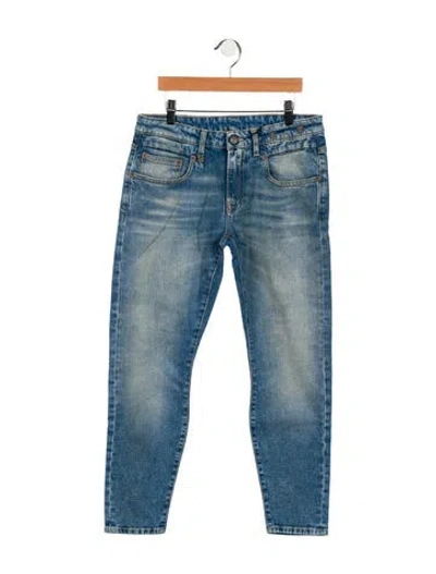 Pre-owned R13 Mid-rise Skinny Leg Jeans In Blue