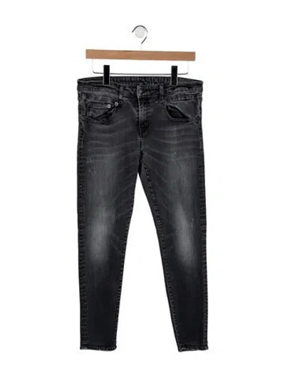 Pre-owned R13 Mid-rise Skinny Leg Jeans In Blue