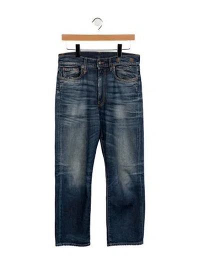 Pre-owned R13 Mid-rise Skinny Leg Jeans In Blue