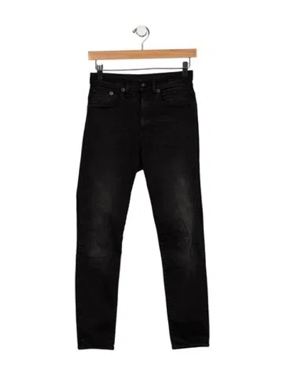 Pre-owned R13 Mid-rise Skinny Leg Jeans In Blue
