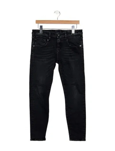 Pre-owned R13 Mid-rise Skinny Leg Jeans In Blue