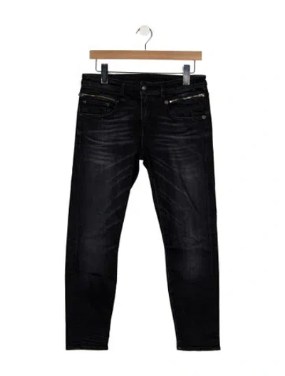 Pre-owned R13 Mid-rise Skinny Leg Jeans In Blue